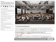 Tablet Screenshot of geschichtskultur-ruhr.de